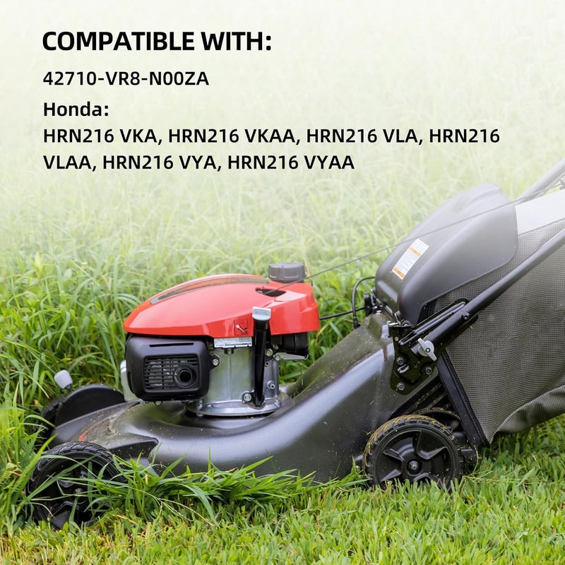 GICOOL GIGOOL 42710-VR8-N00ZA Lawn Mower Rear Wheels, 8 Inch Wheels Kit for Honda HRN216, 2 Pack - Image 3